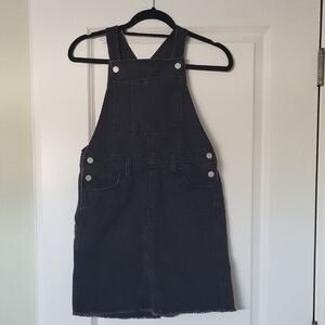 Old Navy Black Denim Overall Dress for Kids
